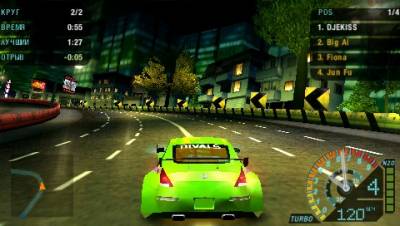 изоборжение к Need for Speed Underground Rivals (RUS/PSP)
