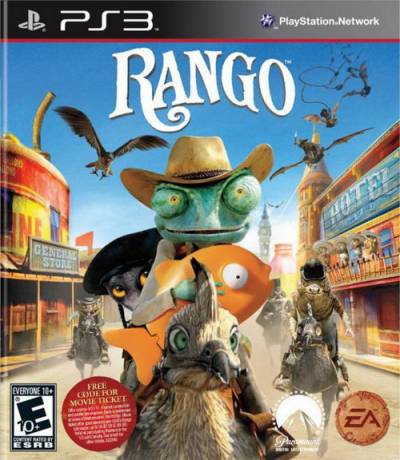 скриншот к Rango: The Video Game (2011/EUR/ENG/PS3)