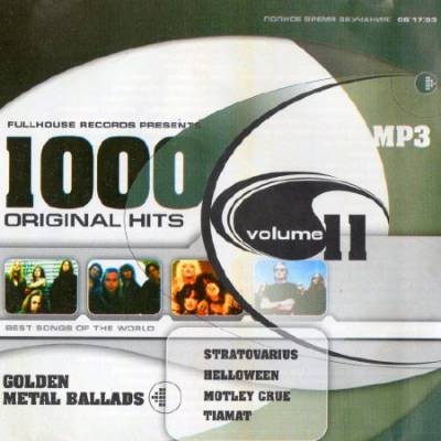 скриншот к 1000 Original Hits Vol. 2 Golden Metal Ballads (2003)