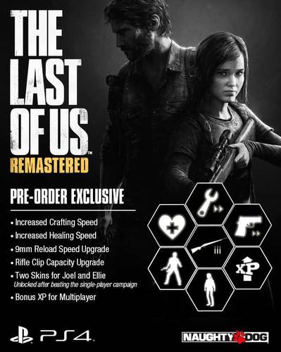 The Last of Us Remastered / Одни из нас переиздание (2014) PS4